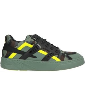HIDE & JACK Military Sneakers Textile Fibers, Synthetic Material - Green