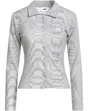 Obey Light Shirt Cotton, Elastane - Gray