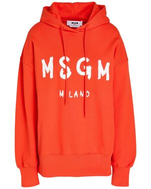 MSGM Sweatshirt Cotton - Red