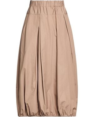 MAX&Co. Midi Skirt - Natural