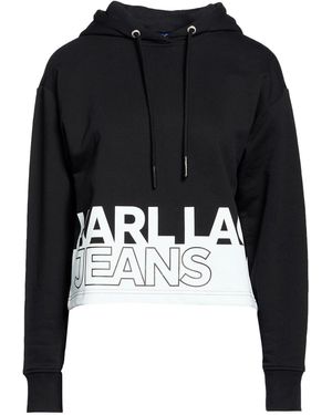 KARL LAGERFELD Sweatshirt Organic Cotton, Polyester - Black