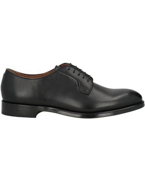 Doucal's Lace-Up Shoes Leather - Black