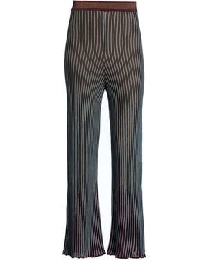 Circus Hotel Pants Viscose, Polyamide, Metal, Polyester - Gray