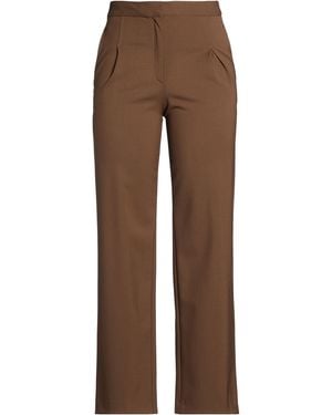Loulou de Saison Pants Virgin Wool, Elastane - Brown