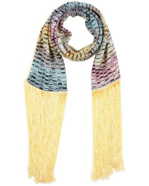 Missoni Pastel Scarf Viscose, Cupro, Polyester - Yellow
