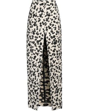 Area Maxi Skirt - White