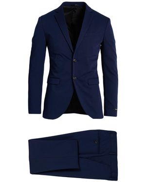 Jack & Jones Suit Polyester, Viscose, Elastane - Blue