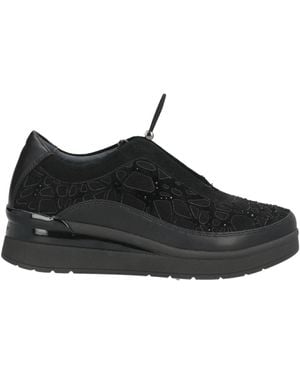 Stonefly Trainers Leather, Synthetisches Material - Black