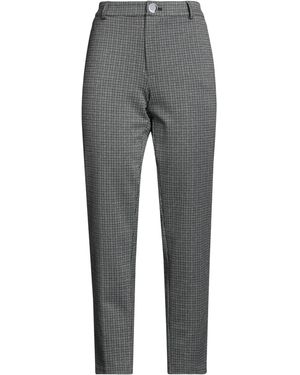 Guess Pants Polyester, Polyamide, Elastane, Metallic Fiber - Gray