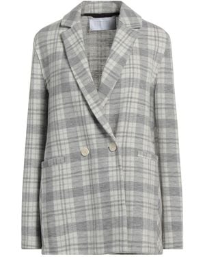 Harris Wharf London Blazer Virgin Wool - Gray