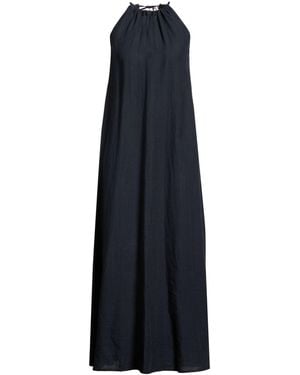 120% Lino Maxi Dresses - Blue