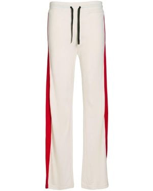 Moorer Ivory Trousers Viscose, Elastane - White