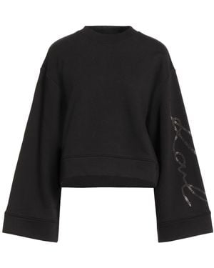 Karl Lagerfeld Sweatshirt Cotton, Polyester - Black