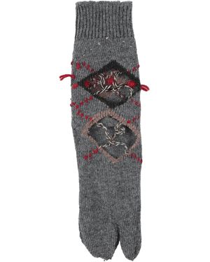 Maison Margiela Handschuhe - Grau