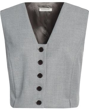 By Malene Birger Tailored Vest Polyester, Viscose, Elastane - Gray