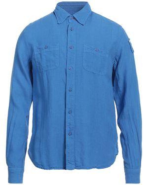 Blauer Shirt Linen - Blue