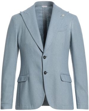 Manuel Ritz Blazer Virgin Wool, Polyester - Blue