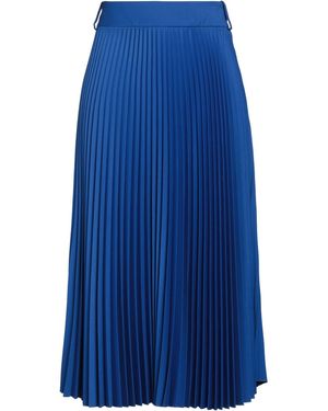 Jijil Midi Skirt Polyester, Viscose, Elastane - Blue