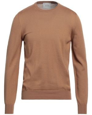 Vneck Pullover - Braun