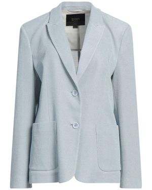 SEVENTY VENEZIA Sky Blazer Cotton, Polyester - Blue