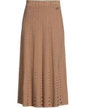 Twinset Midi Skirt - Brown