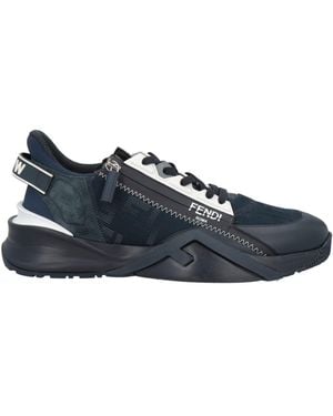 Fendi Sneakers Textile Fibers, Synthetisches Material - Blue