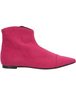 Brera Orologi Ankle Boots Textile Fibres - Pink