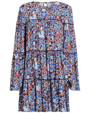 Gina Gorgeous Mini Dress Viscose - Blue