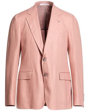 Tagliatore Coral Blazer Linen - Pink