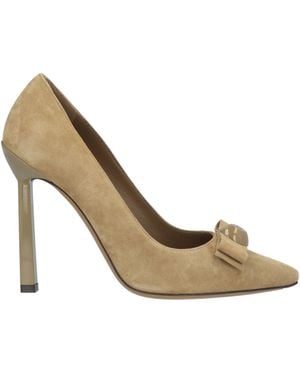 Ferragamo Pumps Calfskin - Metallic