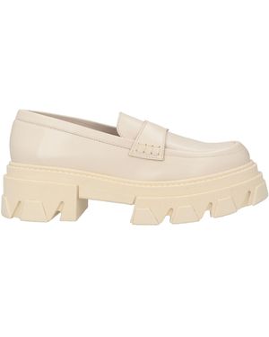 Alohas Ivory Loafers Leather - Natural