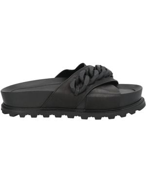 Vic Matié Sandals Leather - Black