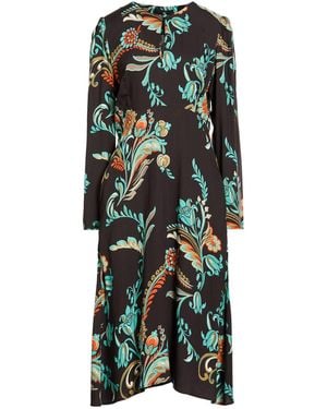Etro Midi Dress Viscose - Green