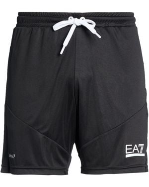 EA7 Shorts & Bermuda Shorts - Black