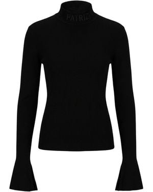 Patrizia Pepe Rollkragenpullover - Schwarz