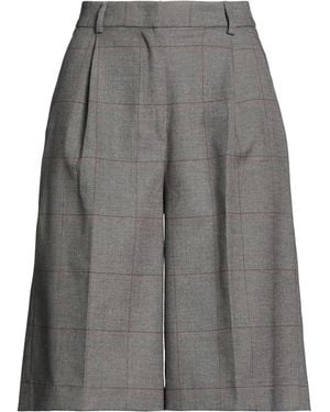 Kocca Shorts & Bermuda Shorts Polyacrylic, Viscose, Wool, Elastane - Gray