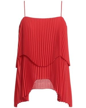 Semicouture Top Polyester - Red