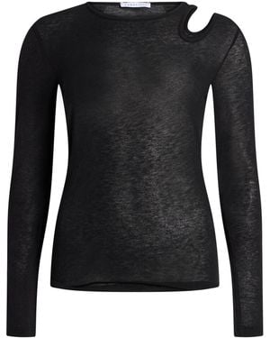 Caractere T-Shirt Viscose, Polyamide, Cashmere, Elastane - Black
