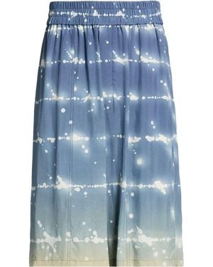 Jil Sander Slate Shorts & Bermuda Shorts Viscose - Blue