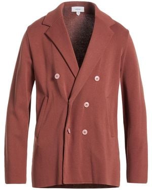 Lardini Rust Blazer Cotton - Red