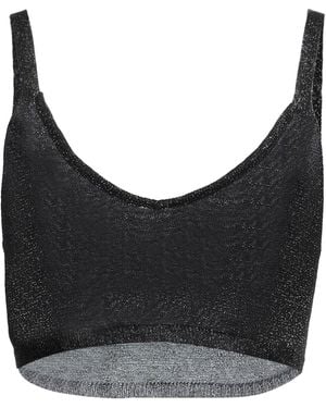 antonella rizza Top - Negro
