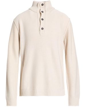 Alpha Studio Turtleneck Merino Wool - Natural