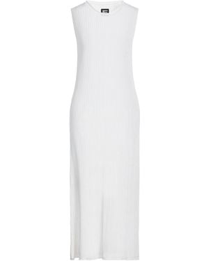 Fisico Maxi Dress Viscose, Polyester - White