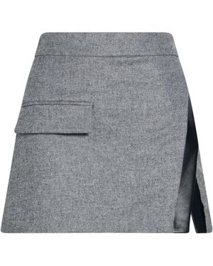 The Mannei Mini Skirt - Gray
