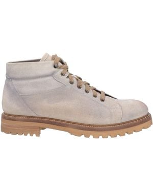 JEROLD WILTON Light Ankle Boots Leather - Gray