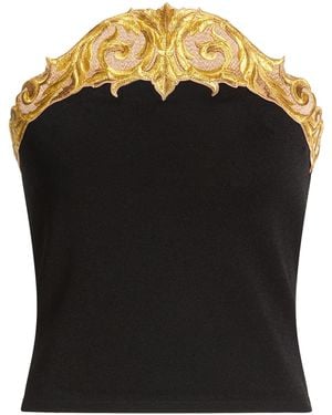 Moschino Couture Top Viscose, Polyester - Black