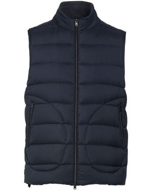 Herno Plumífero Y Acolchado - Azul