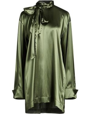 Dries Van Noten Top Silk, Elastane - Green