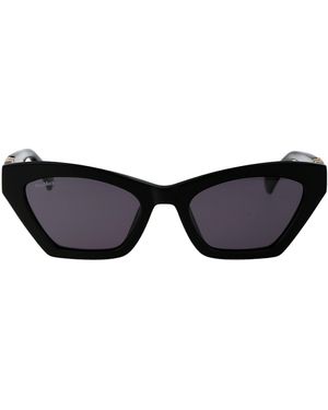 Max Mara Cat Eye Occhiali Da Sole Mm0057 01 A - Nero