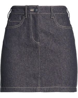 Max Mara Denim Skirt Cotton - Grey